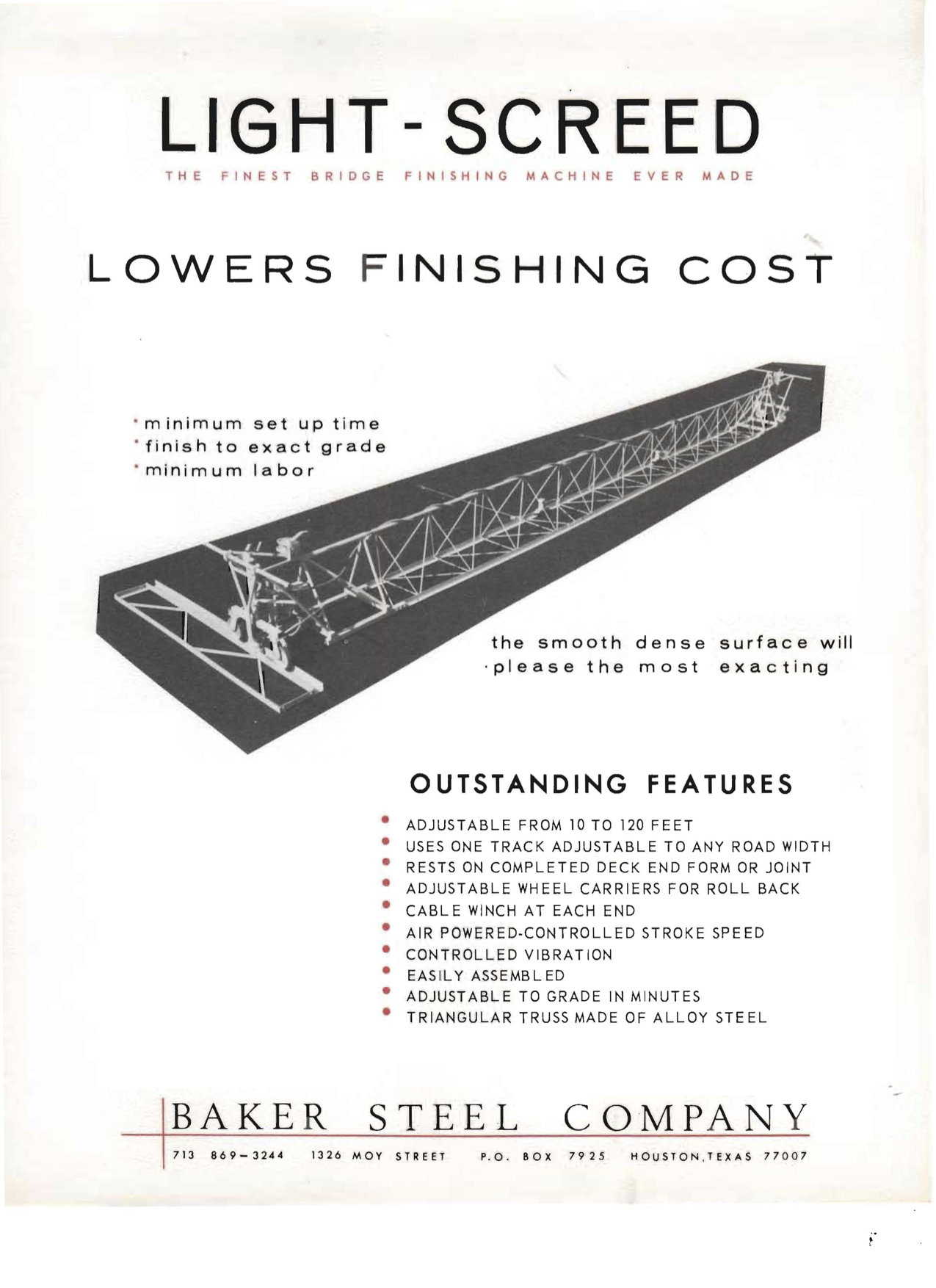 Light Screed Flyer